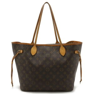 LOUIS VUITTON Louis Vuitton Monogram Neverfull MM Tote Bag Shoulder M40156